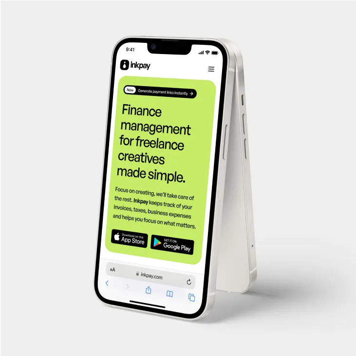 inkpay mockup shot