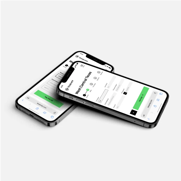 Texas NTP phones mockup shot